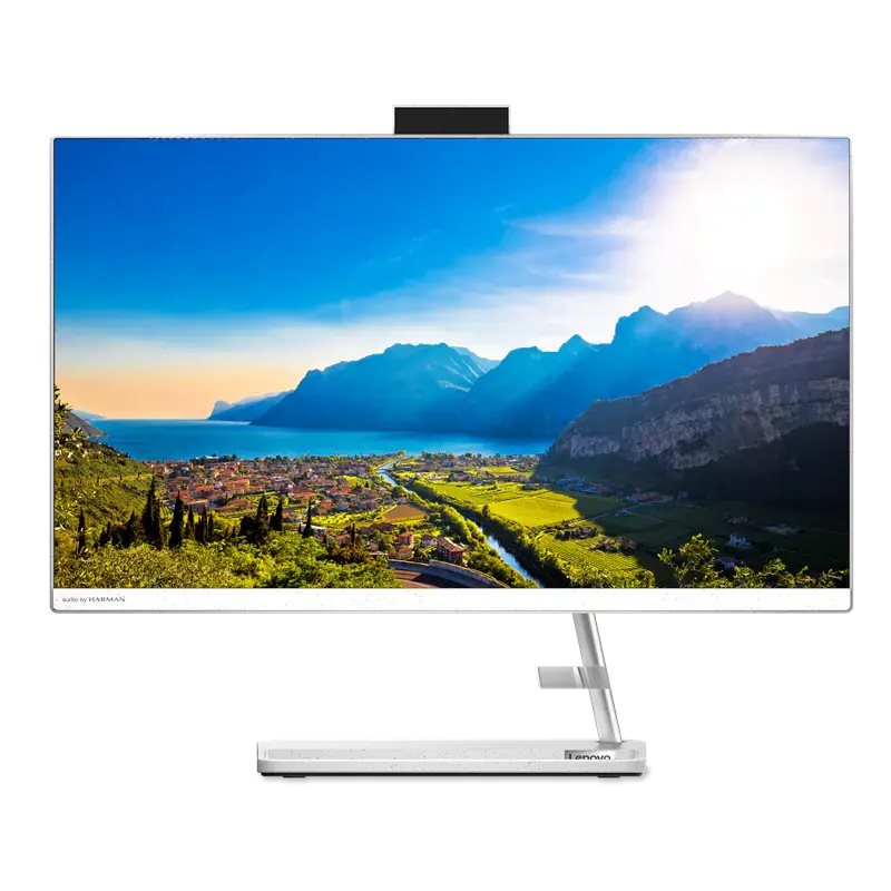 Image All-in-One PC Lenovo IdeaCentre 3 24ALC6 (Ryzen 7 7730U, 16GB, 512GB) White