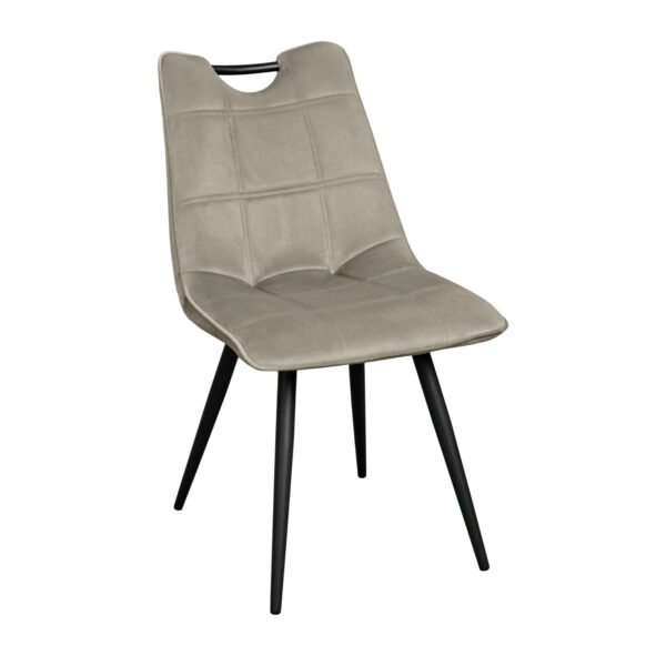 Image Scaun de bucatarie DP HLR9 Beige + Black Legs