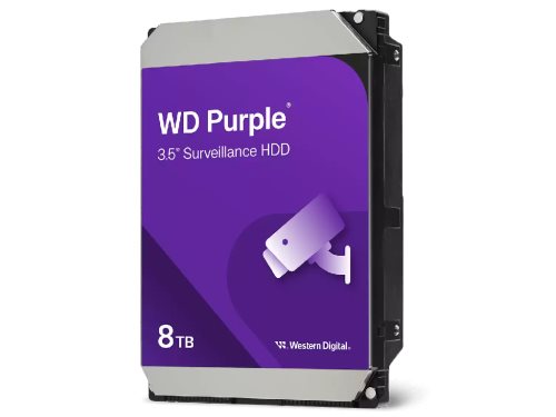 Image Dispozitiv de stocare HDD Western Digital WD Purple 8TB (WD85PURZ)