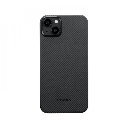 Image Чехол Pitaka MagEZ 4 for iPhone 15 Plus Black/Grey