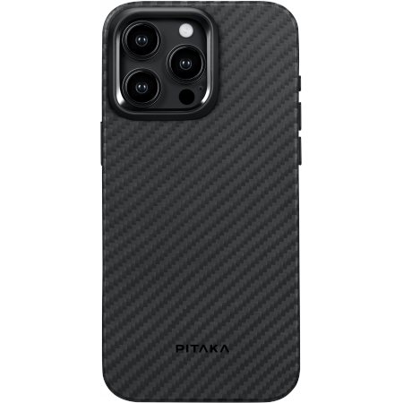 Image Чехол Pitaka MagEZ 4 for iPhone 15 Pro Black/Grey