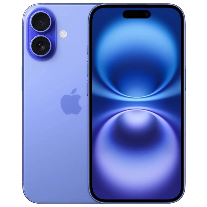 Image Мобильный телефон iPhone 16 128Gb Ultramarine