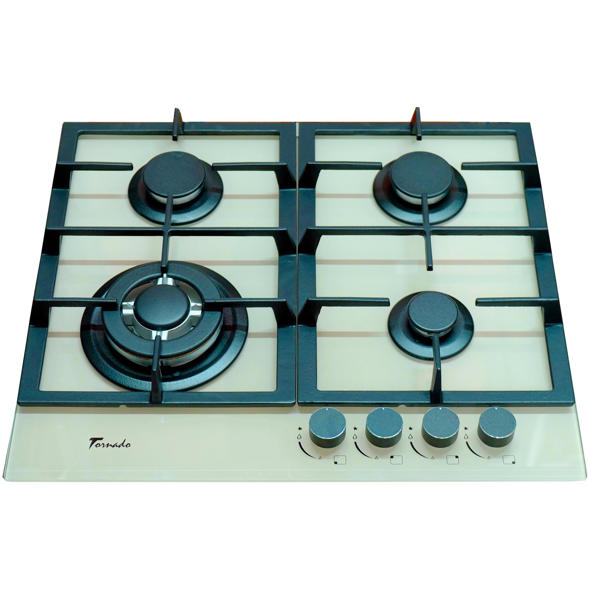 Image Варочная панель газовая Tornado TR4033 Ivory Glass