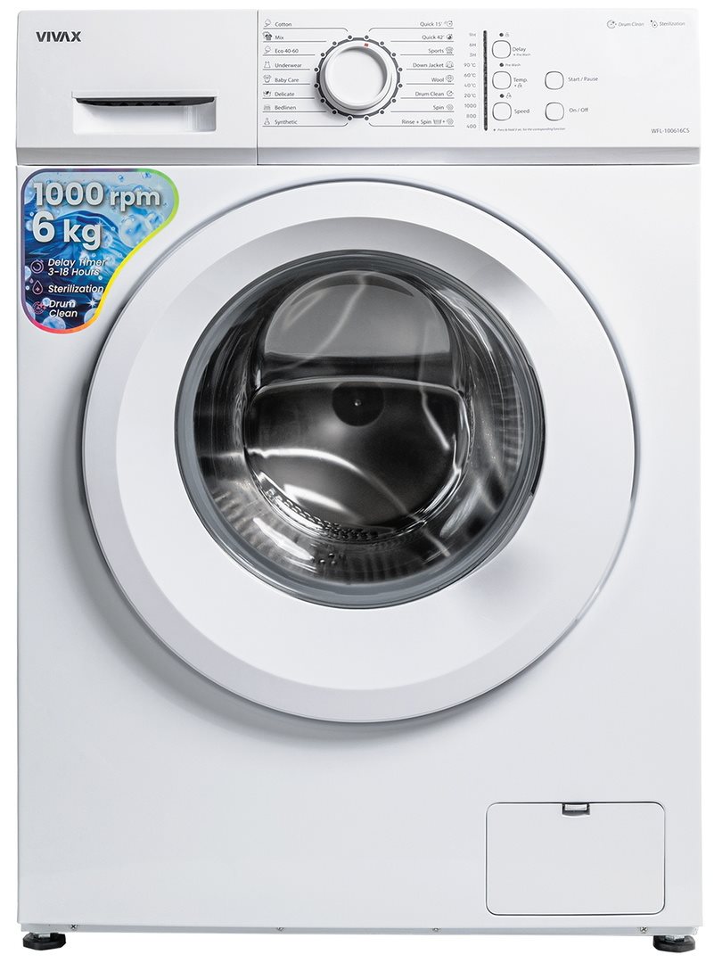 Image Стиральная машина VIVAX WFL-100616CS
