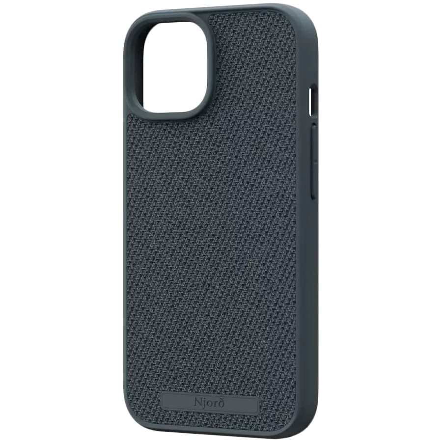 Image Чехол NJORD Fabric for iPhone 15 Pro Max MagSafe Dark Grey