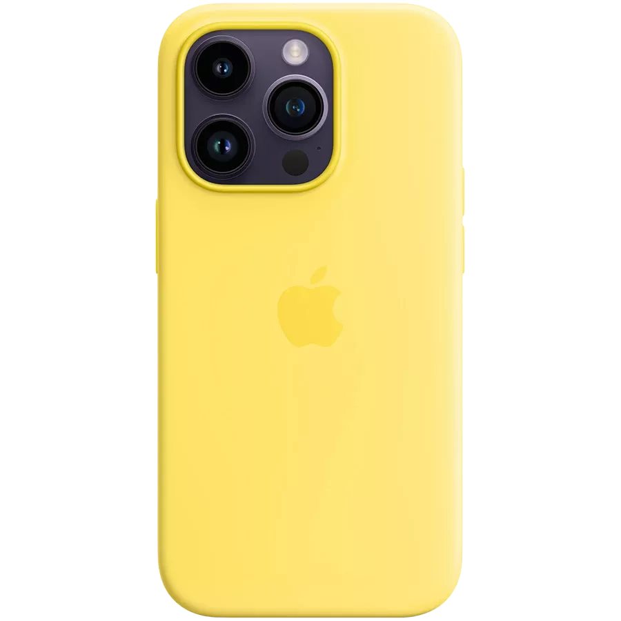 Image Чехол Apple Original iPhone 14 Pro Silicone Case with MagSafe Canary Yellow