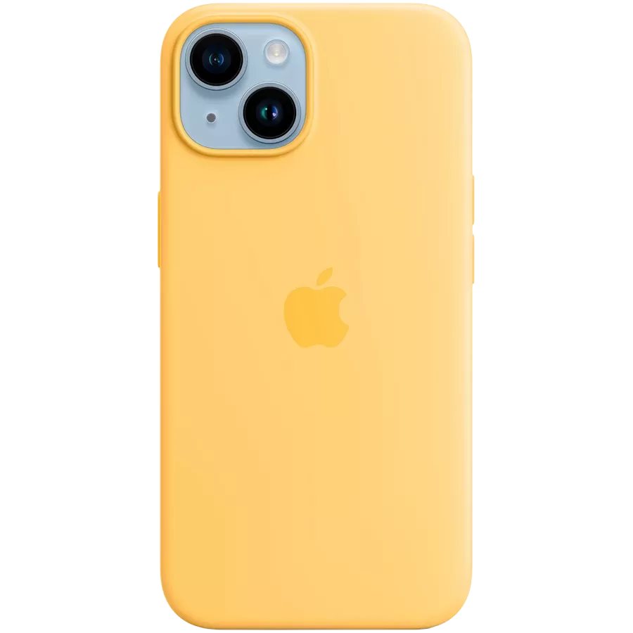 Image Чехол Apple Original iPhone 14 Silicone Case with MagSafe Sunglow