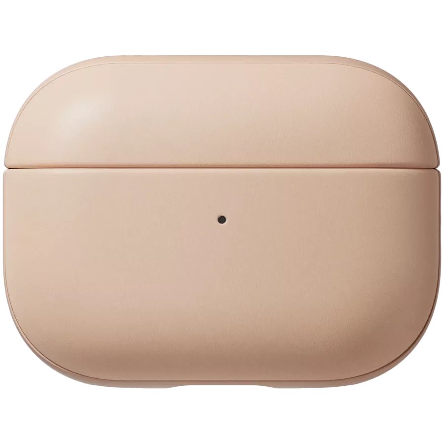 Image Чехол для наушников Nomad Leather for Airpods Gen 3 Natural