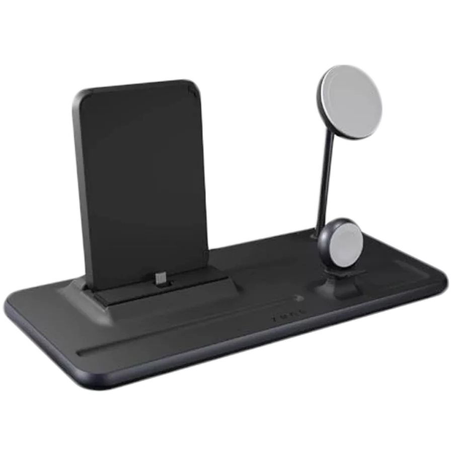 Image Încărcător wireless Zens 4in1 for Ipad + Magsafe Black