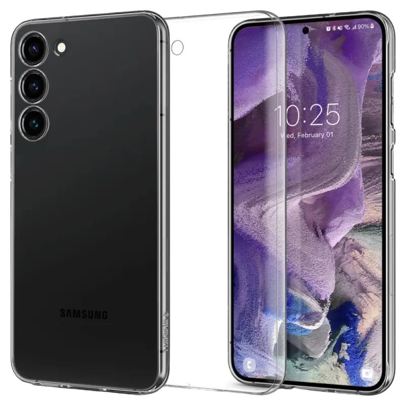 Image Чехол Spigen Samsung S23 Airskin Crystal Clear