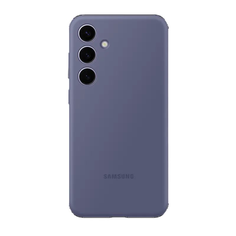 Image Чехол Original Samsung Galaxy S24 Plus Silicone Cover for Violet