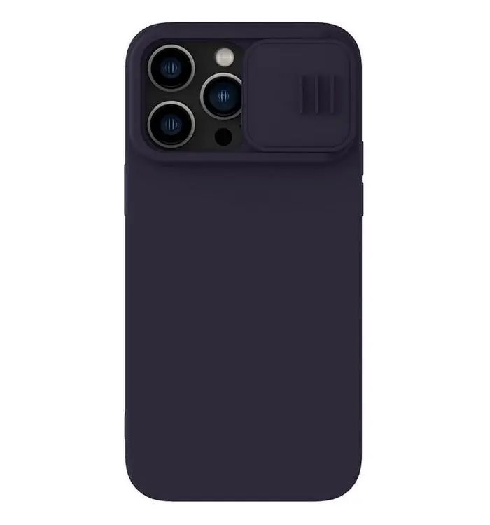 Image Чехол Nillkin iPhone 14 Pro CamShield Silky Midnight Blue