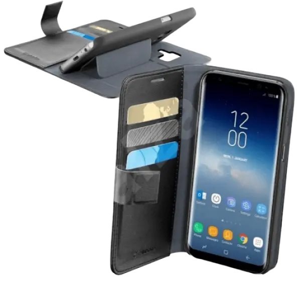 Image Чехол Cellularline for Samsung Galaxy S9 Plus Book Agenda Black