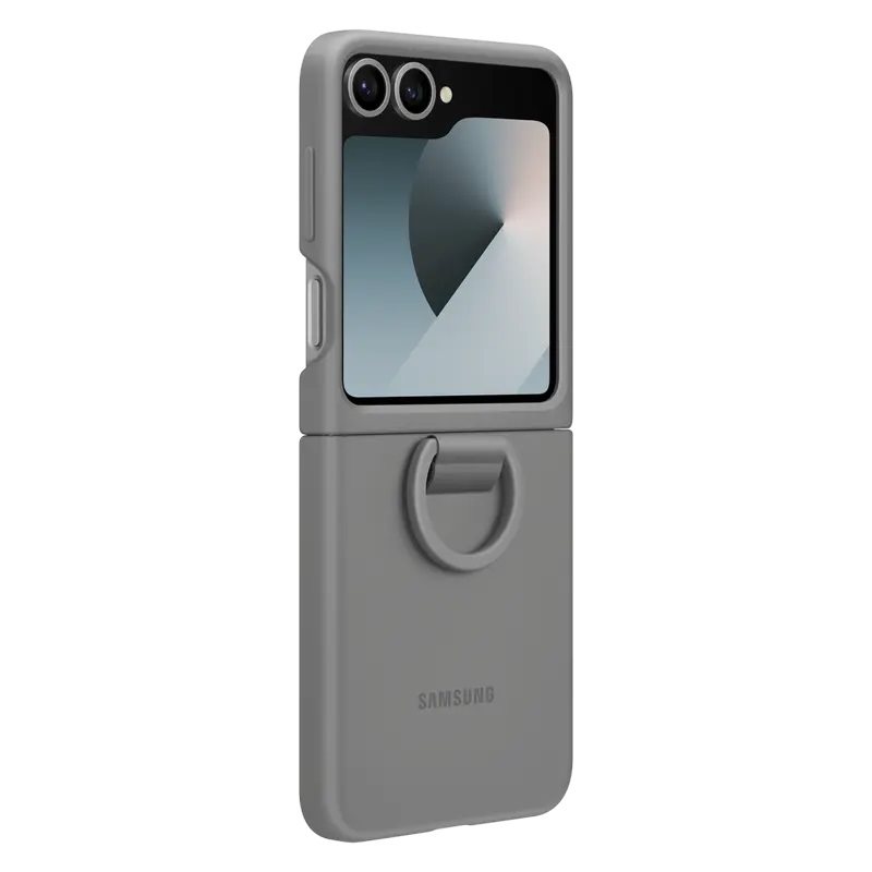 Image Чехол Samsung Silicone Flip 6 Gray