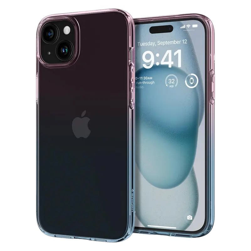 Image Чехол Spigen for iPhone 15 Liquid Crystal Gradiation Pink