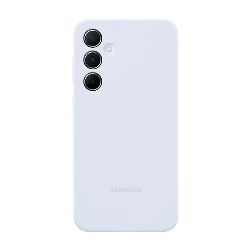 Image Чехол Original Samsung Silicone Cover Galaxy A55 Blue