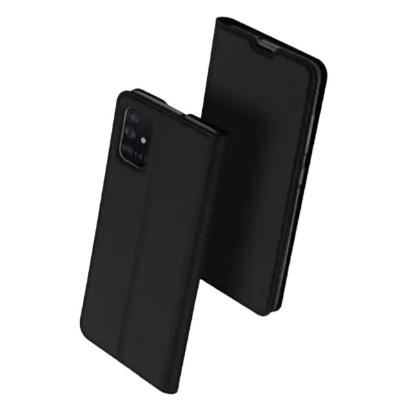 Image Husă Xcover for Samsung Galaxy A22 4G Soft Book View Series Black