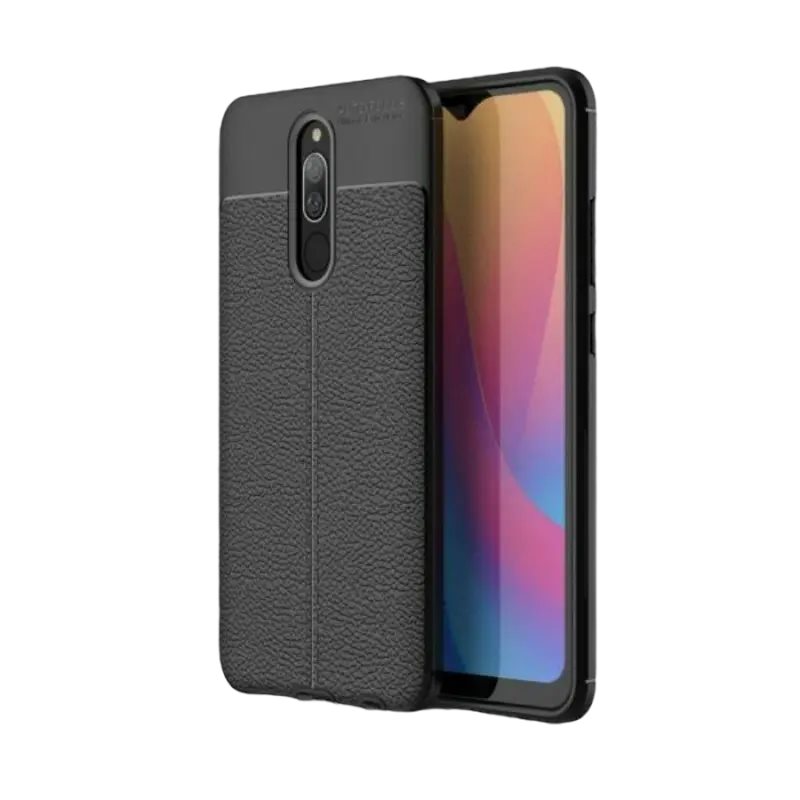Image Чехол Xcover for Xiaomi RedMi 8A Leather Black