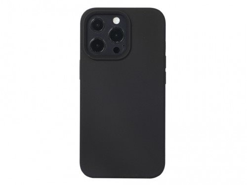 Image Husă Helmet for iPhone 14 Pro Max Liquid Silicone Black