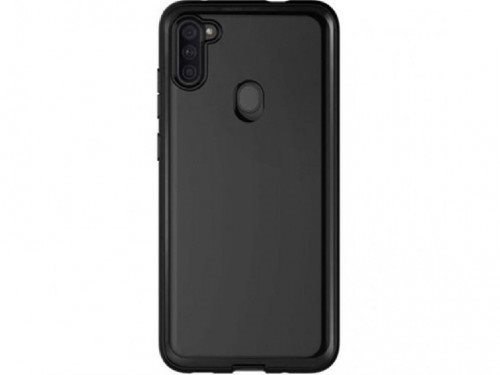 Image Husă Helmet for Samsung Galaxy A11 Leather Texture Black