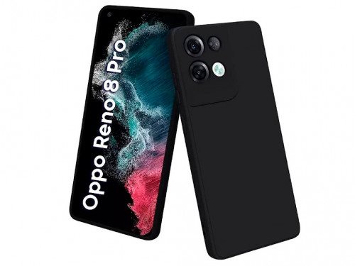 Image Husă Helmet Oppo Reno 8 Pro Liquid Silicone Black