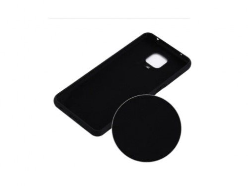 Image Чехол Helmet Xiaomi Note 9S/9Pro/MAX Liquid Silicone Black