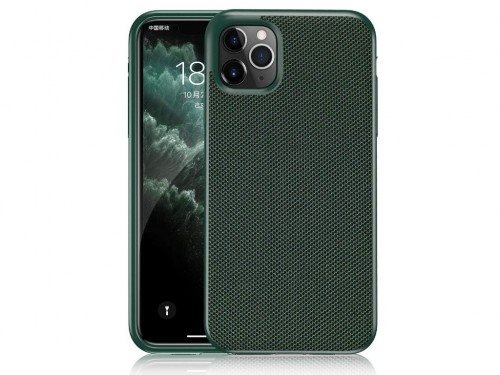 Image Чехол Helmet TPU Nylon Series iPhone 11 Pro Green