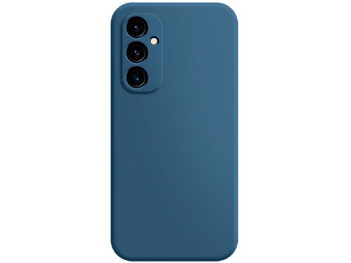 Image Husă WOO Samsung Galaxy A55 Liquid Silicone Blue