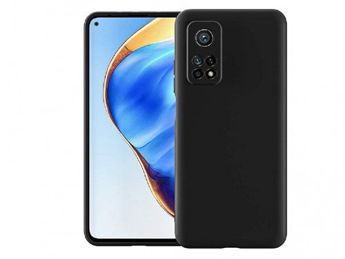 Image Чехол Helmet Xiaomi Mi 10T 5G Liquid Silicone Black