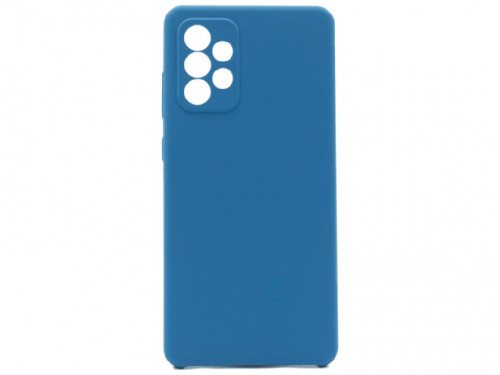 Image Чехол Helmet Liquid Silicone Samsung A52 Blue