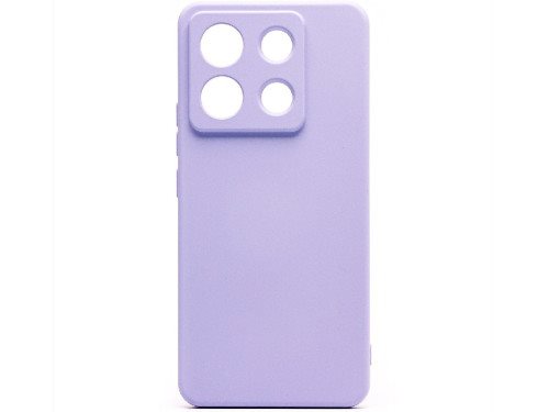 Image Чехол WOO Liquid Silicone Redmi Note 13 Pro 4G Purple