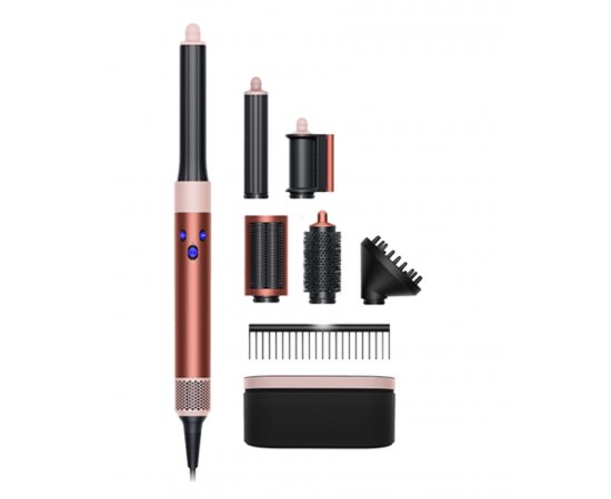 Image Uscator de par Dyson Airwrap Complete long HS05 Volumise Strawberry Bronze Blush Pink