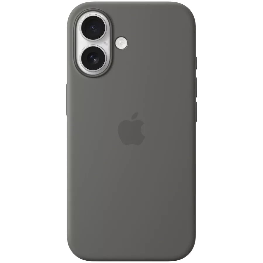 Image Чехол Apple iPhone 16 Silicone with MagSafe Stone Gray