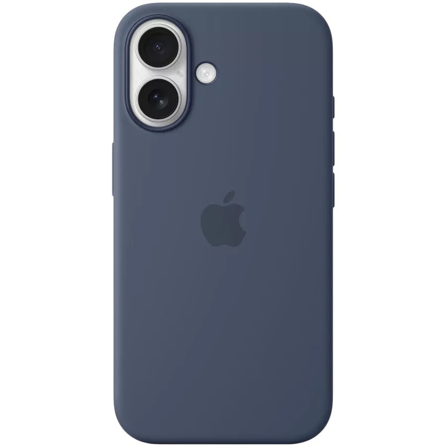 Image Чехол Apple iPhone 16 Silicone with MagSafe Denim