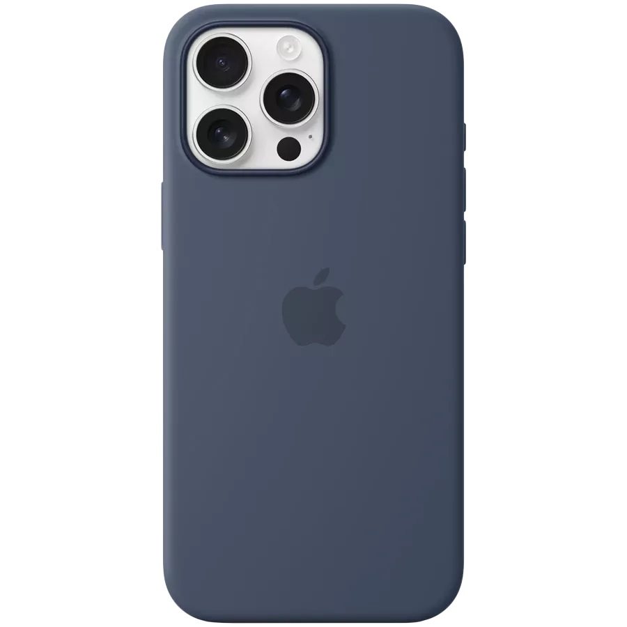 Image Чехол Apple iPhone 16 Pro Max Silicone with MagSafe Denim