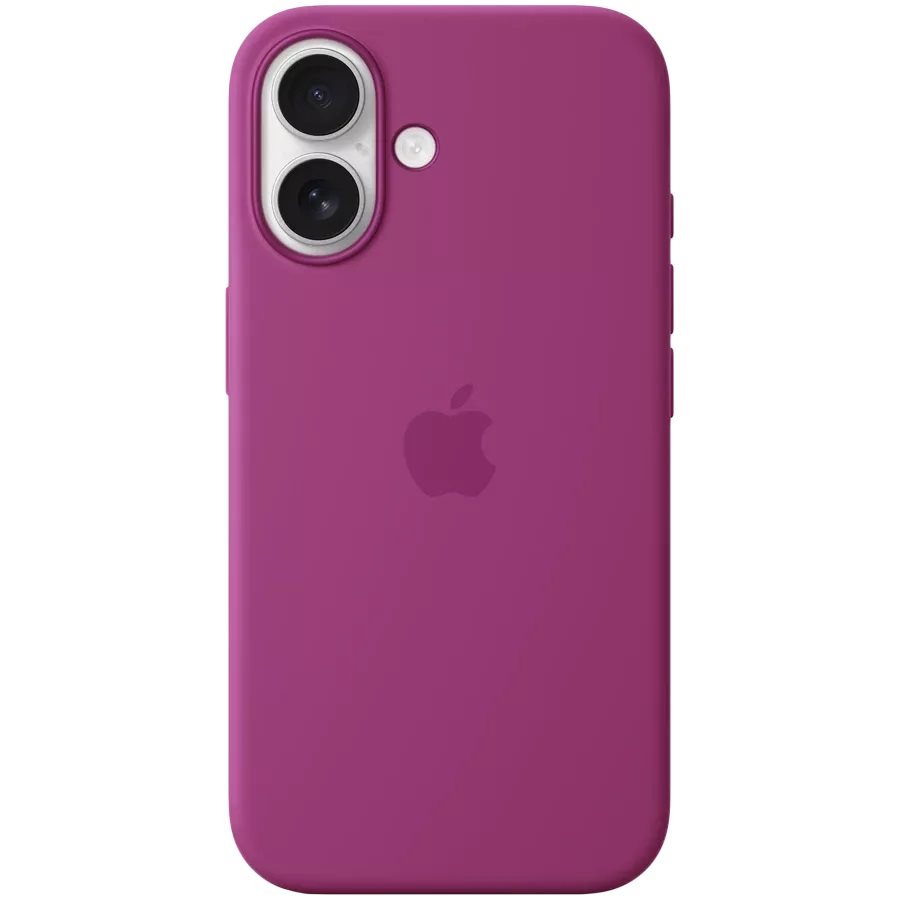 Image Чехол Apple iPhone 16 Silicone with MagSafe Fuchsia