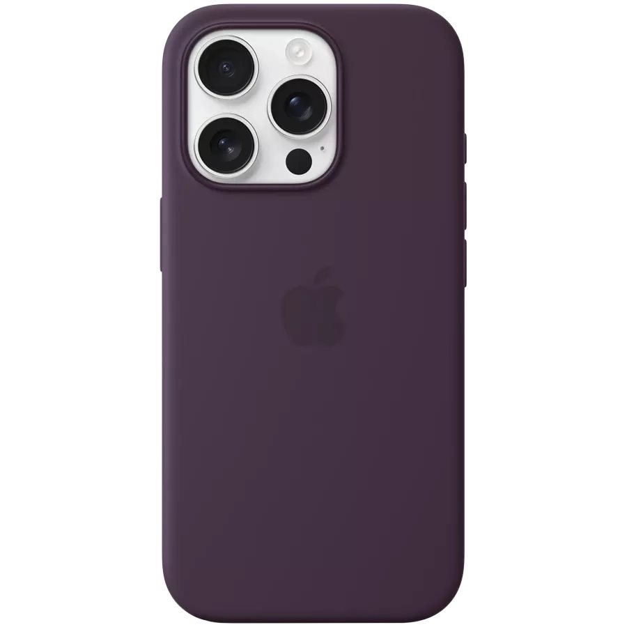 Image Чехол Apple iPhone 16 Pro Silicone with MagSafe Plum