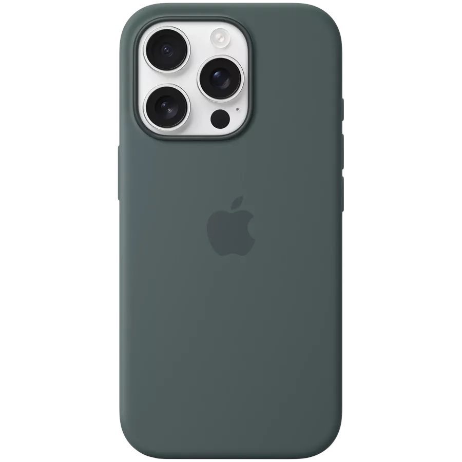 Image Чехол Apple iPhone 16 Pro Max Silicone with MagSafe Lake Green