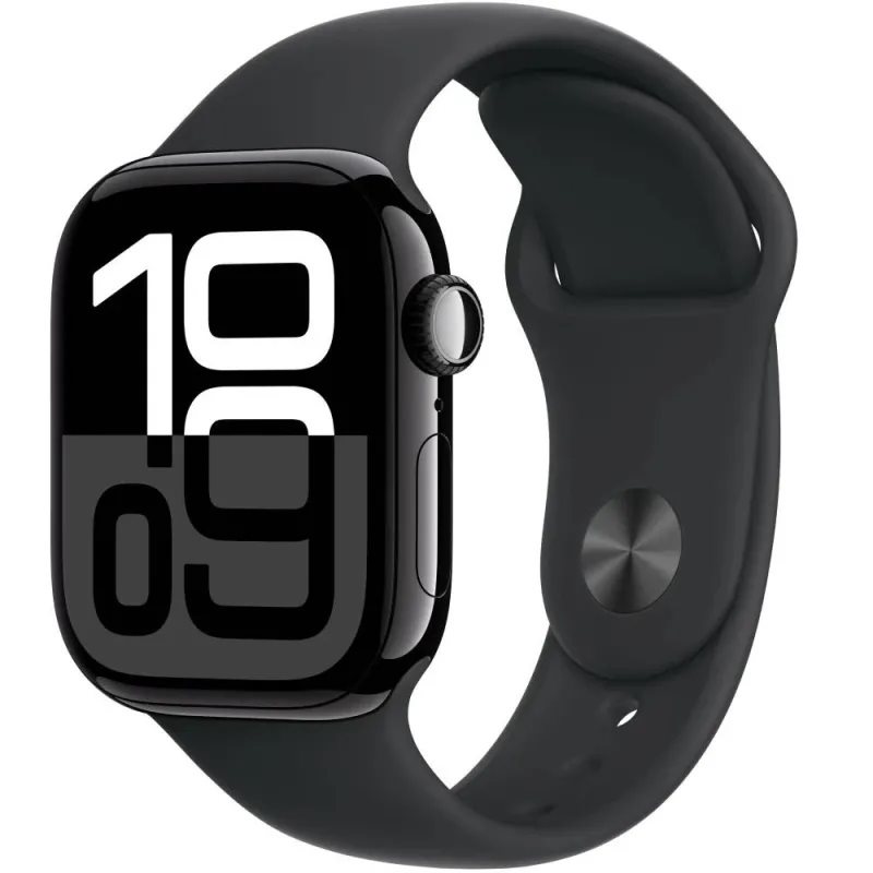 Image Умные часы Apple Watch Series 10 GPS+LTE 42mm MWX73 Jet Black Aluminium Black M/L