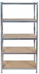 Image Стеллаж Malatec 23766 220x100x45см Silver/Brown