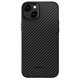 Image Чехол Pitaka MagEZ Case Pro 4 for iPhone 15 Plus Black/Grey Twill 1500D