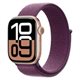 Image Умные часы Apple Watch Series 10 GPS 42mm MWWK3 Rose Gold Aluminum case with Plum Sport Loop