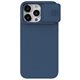 Image Чехол Nillkin iPhone 15 Pro CamShield Silky Silicone Midnight Blue
