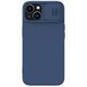 Image Husă Nillkin for Apple iPhone 15 Plus CamShield Silky Silicone Midnight Blue