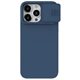 Image Husă Nillkin for Apple iPhone 15 Pro Max CamShield Silky Silicone Midnight Blue