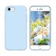 Image Husă Xcover for iPhone 7/8/SE 2020 Liquid Silicone Light Blue