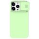 Image Husă Nillkin for Apple iPhone 15 Pro CamShield Silky Silicone Mint Green