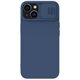 Image Чехол Nillkin for Apple iPhone 15 CamShield Silky Silicone Midnight Blue