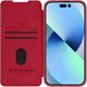 Image Чехол Nillkin iPhone 15 Pro Max Qin Pro Red