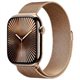 Image Умные часы Apple Watch Series 10 GPS+LTE 46mm MC7T4 Gold Titanium Case Gold Milanese Loop S/M